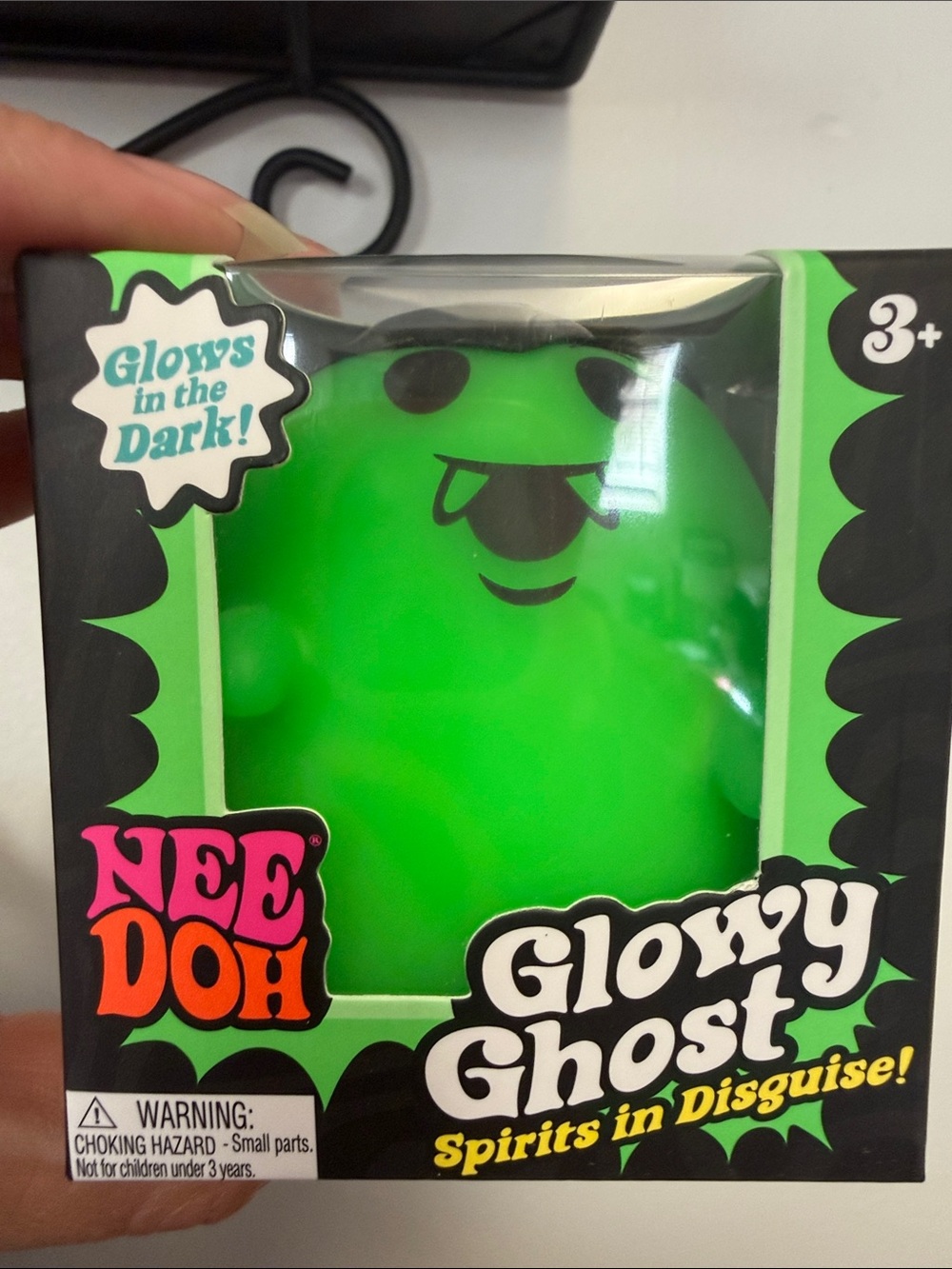 Glowy Ghost - Green Glow-In-The-Dark Kids Toy